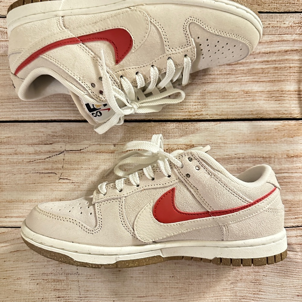 Nike Dunk Low SE 85 Double Swoosh Sail Orange